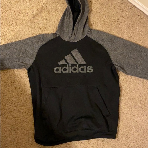 adidas Other - Adidas Hoodie Grey/Black